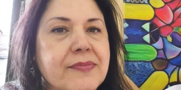 لوحات تشكيلية للفنانة ماجدة غنيم